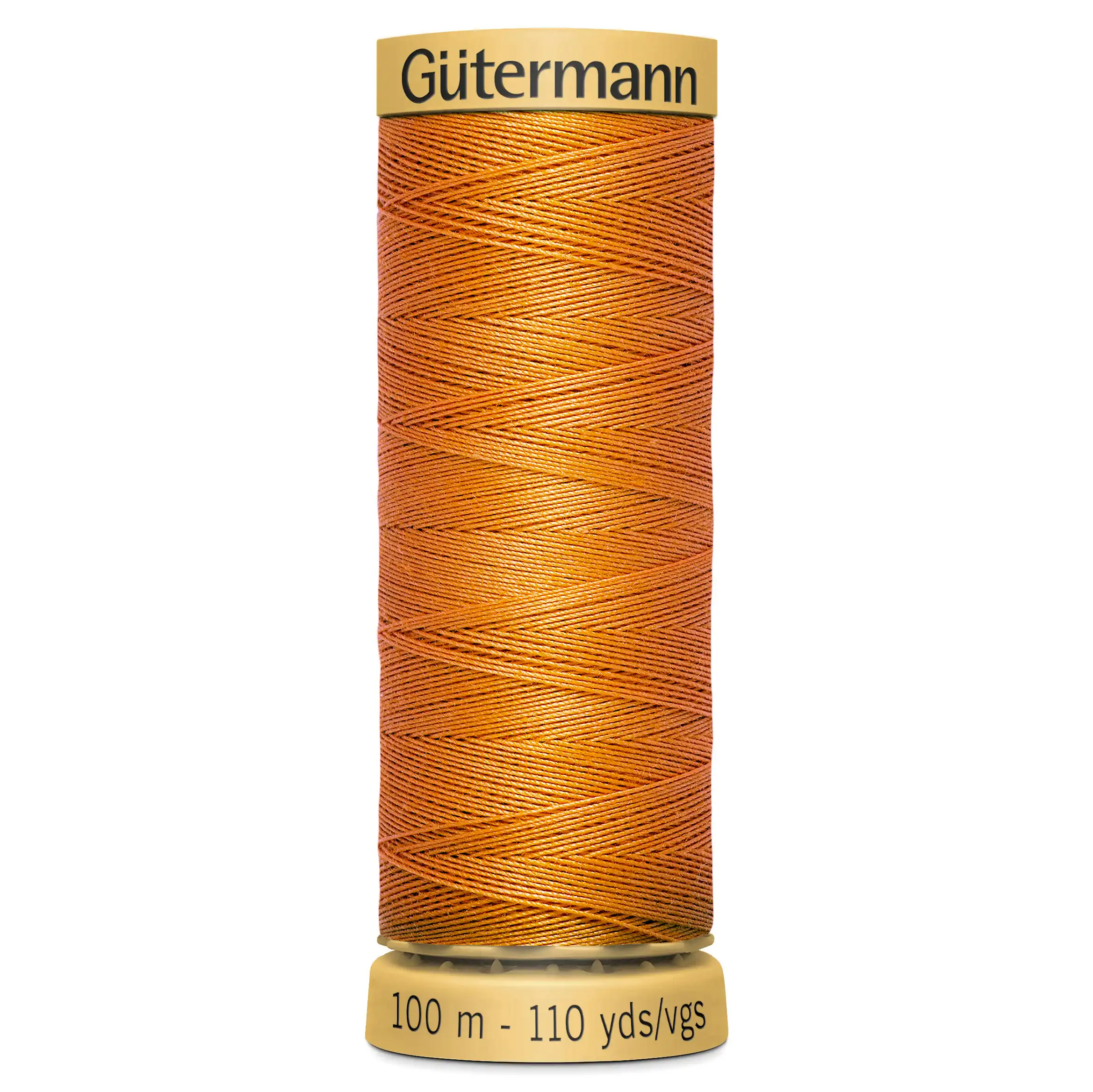 Orange Gutermann Natural Cotton Thread 100m