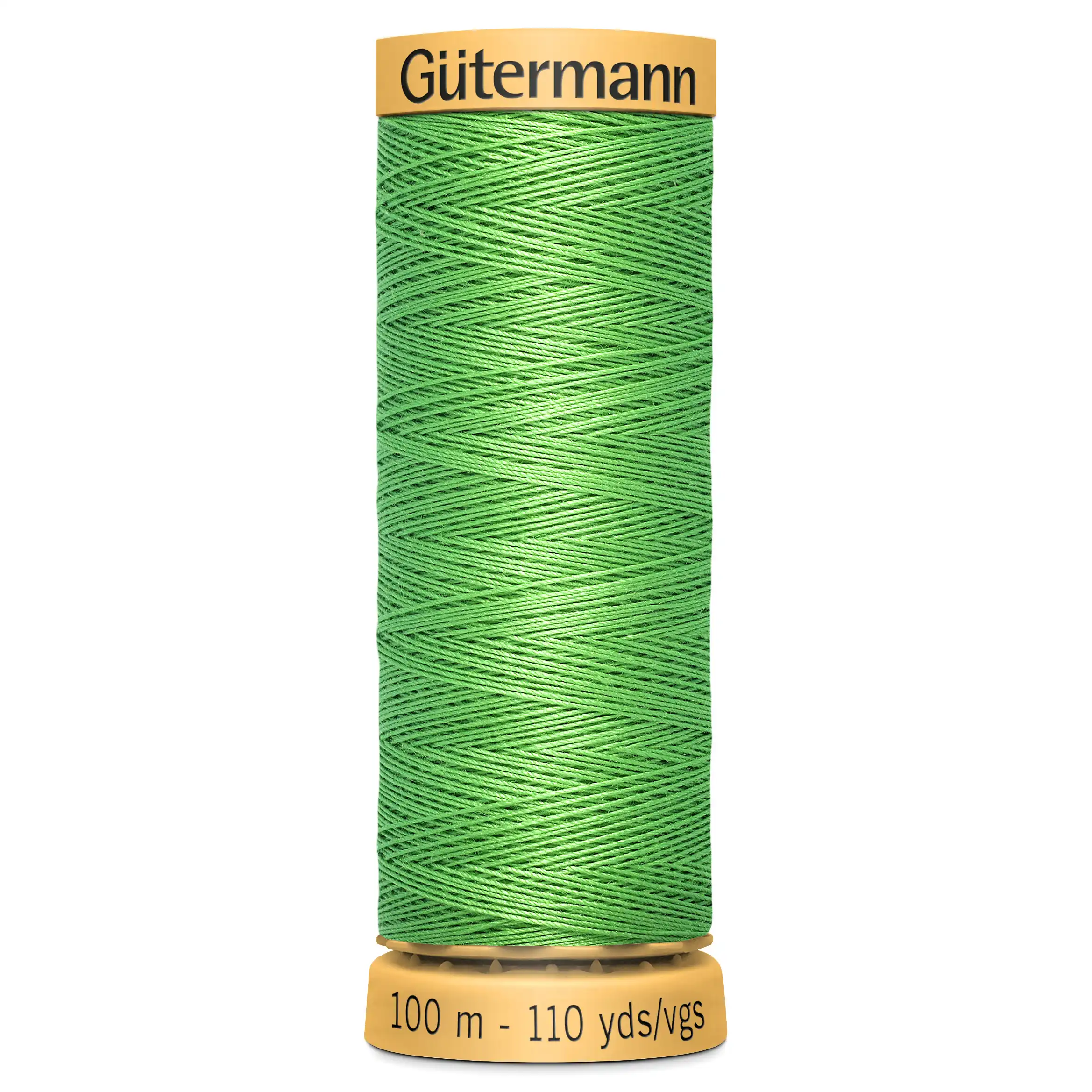 Green Gutermann Natural Cotton Thread 100m