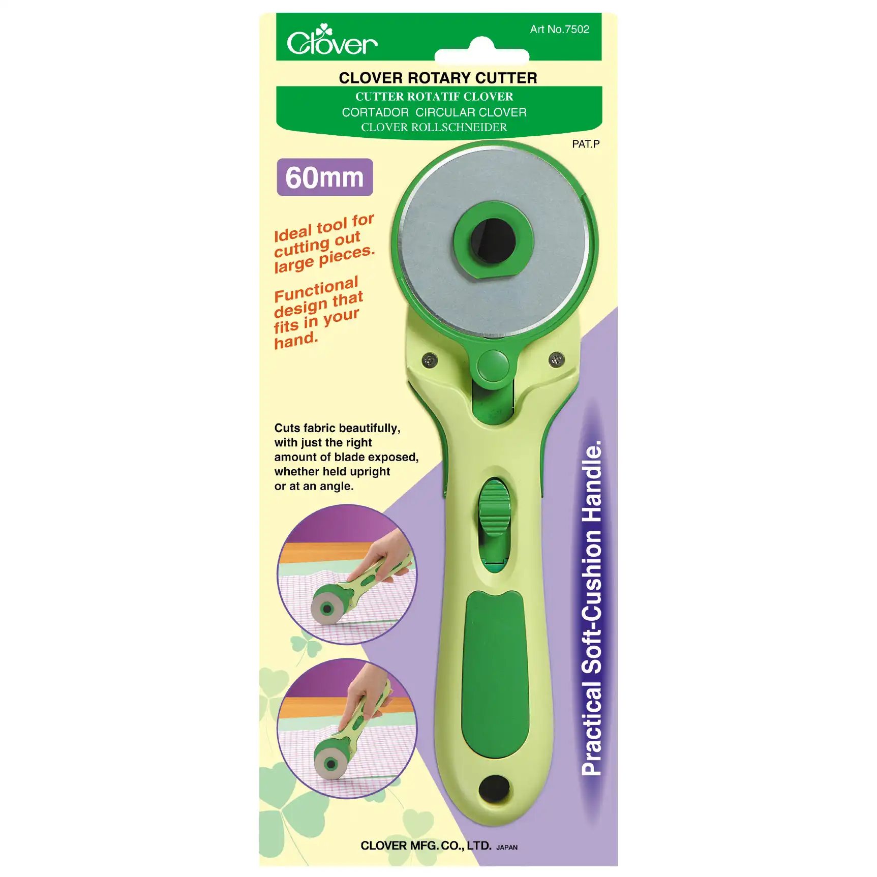 Clover Rotary Cutter Soft Cushion 60mm