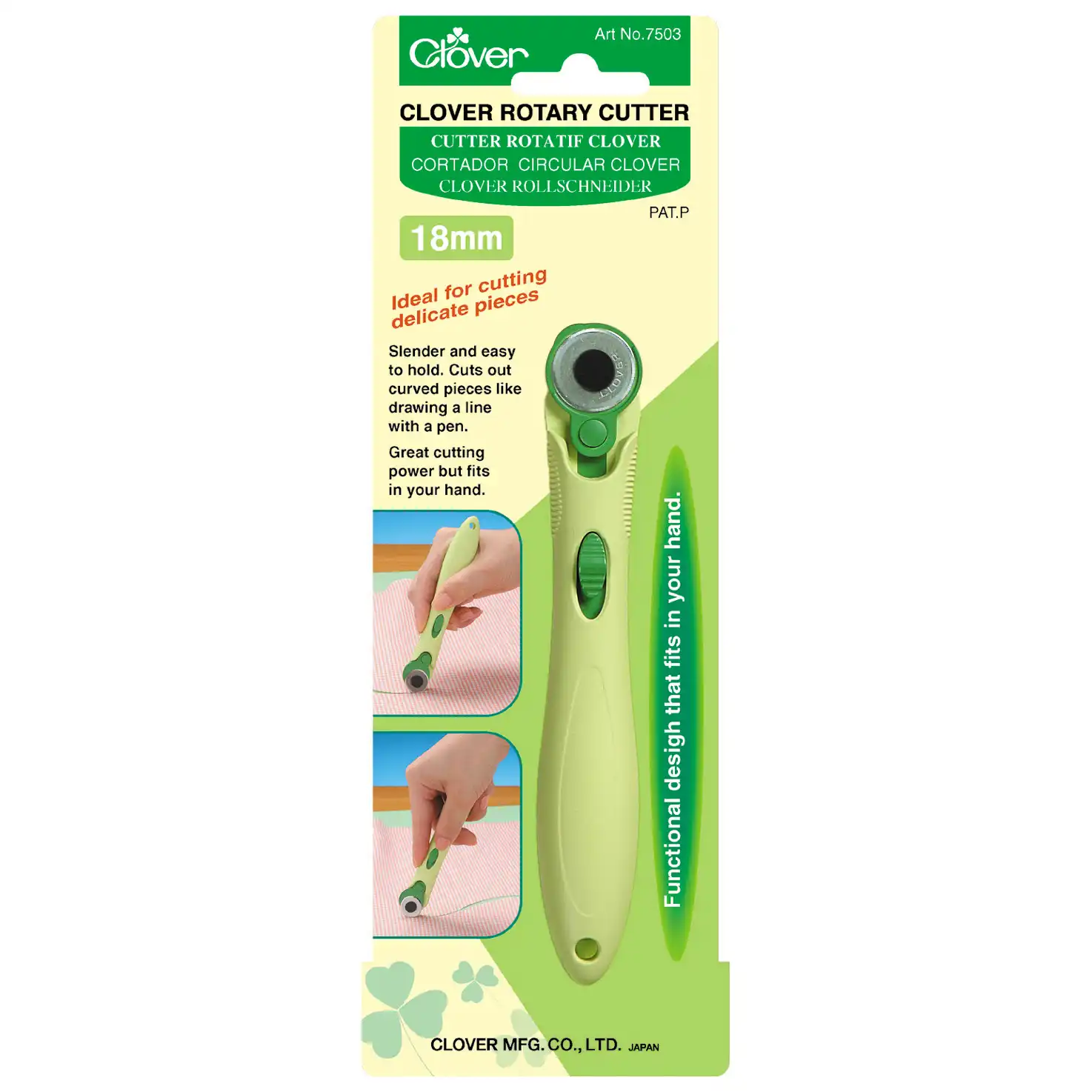 Clover Rotary Cutter Soft Cushion 18mm