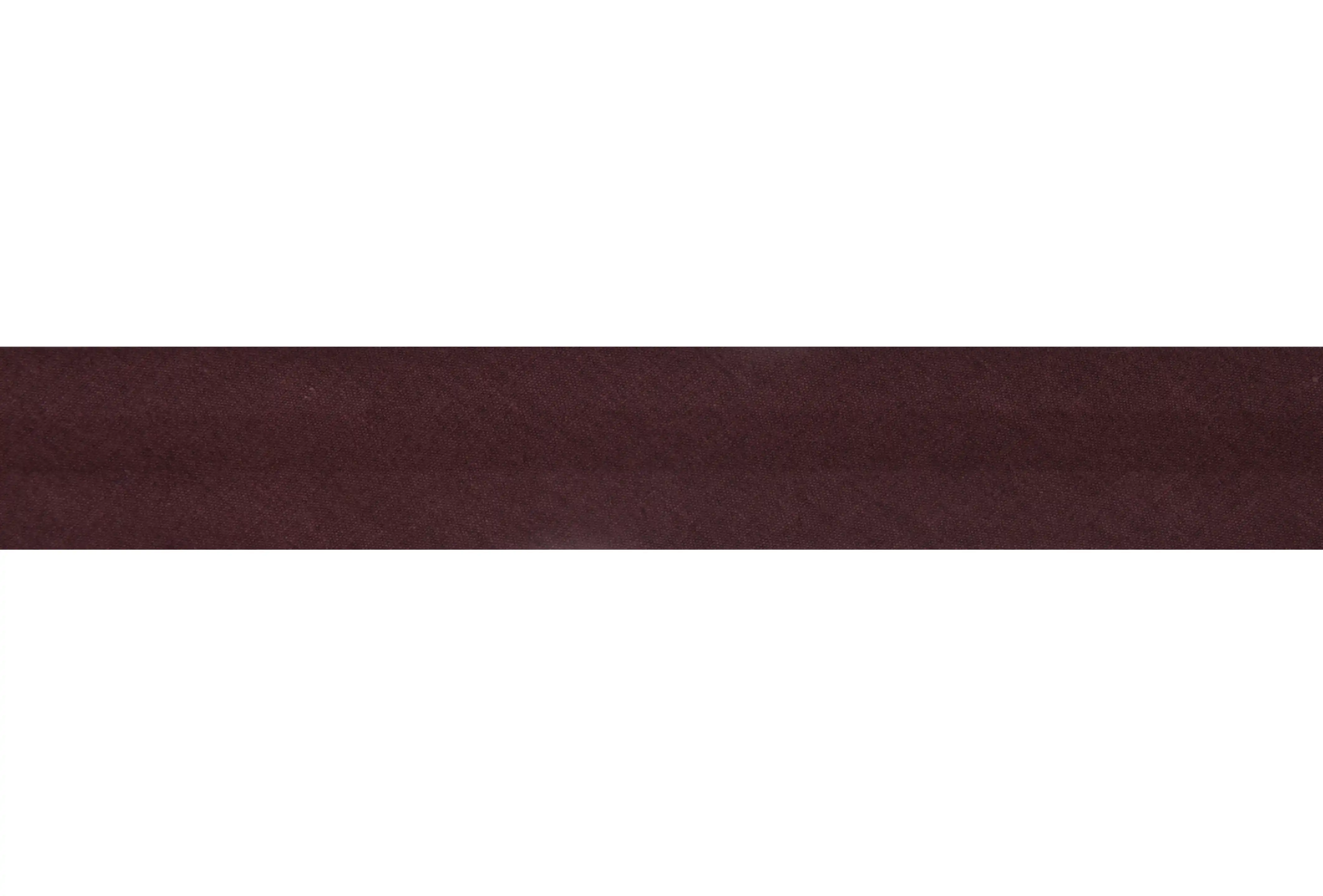 Chocolate Bias Binding Polycotton 2.5m x 25mm