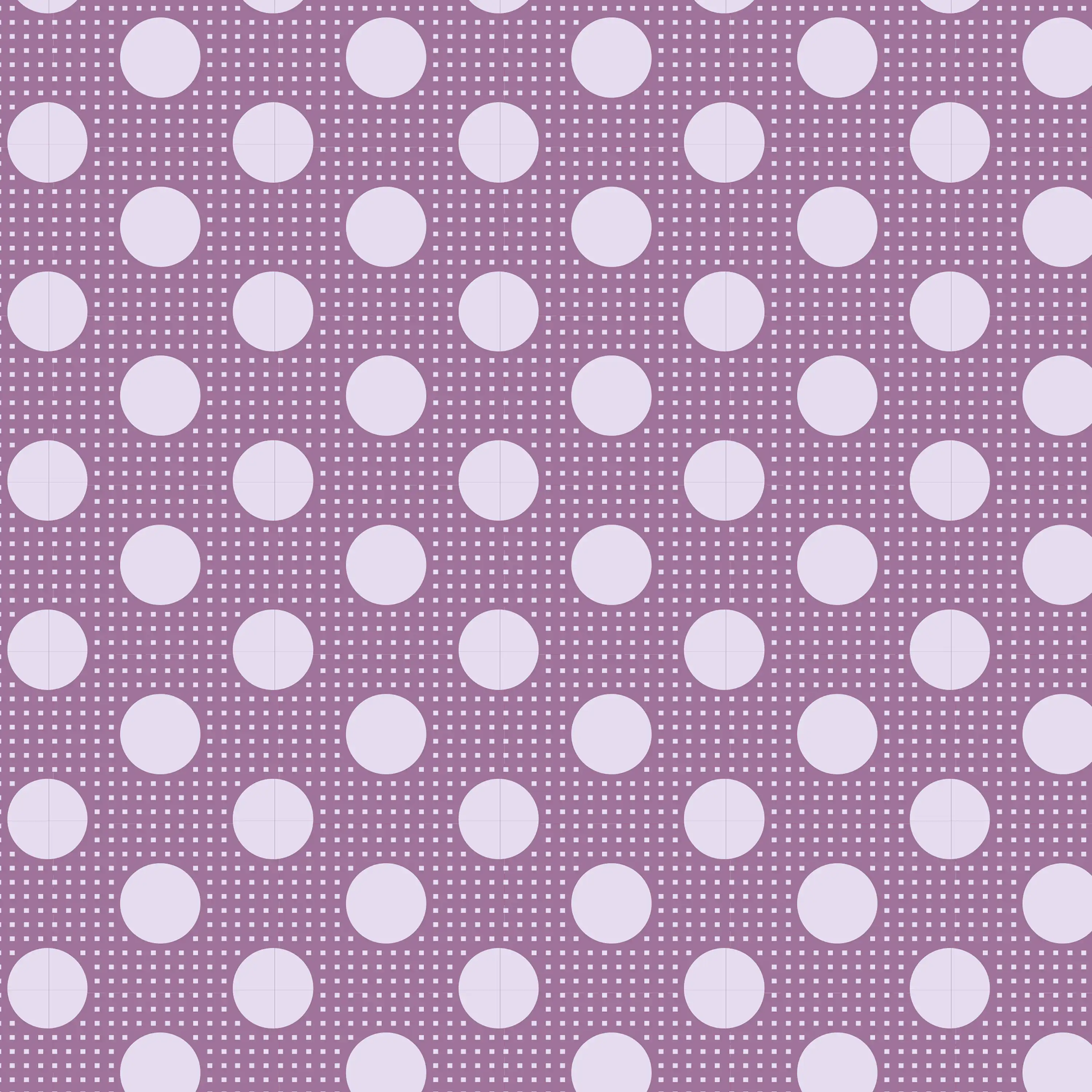 Tilda Lilac Medium Dots 100% Cotton Fabric