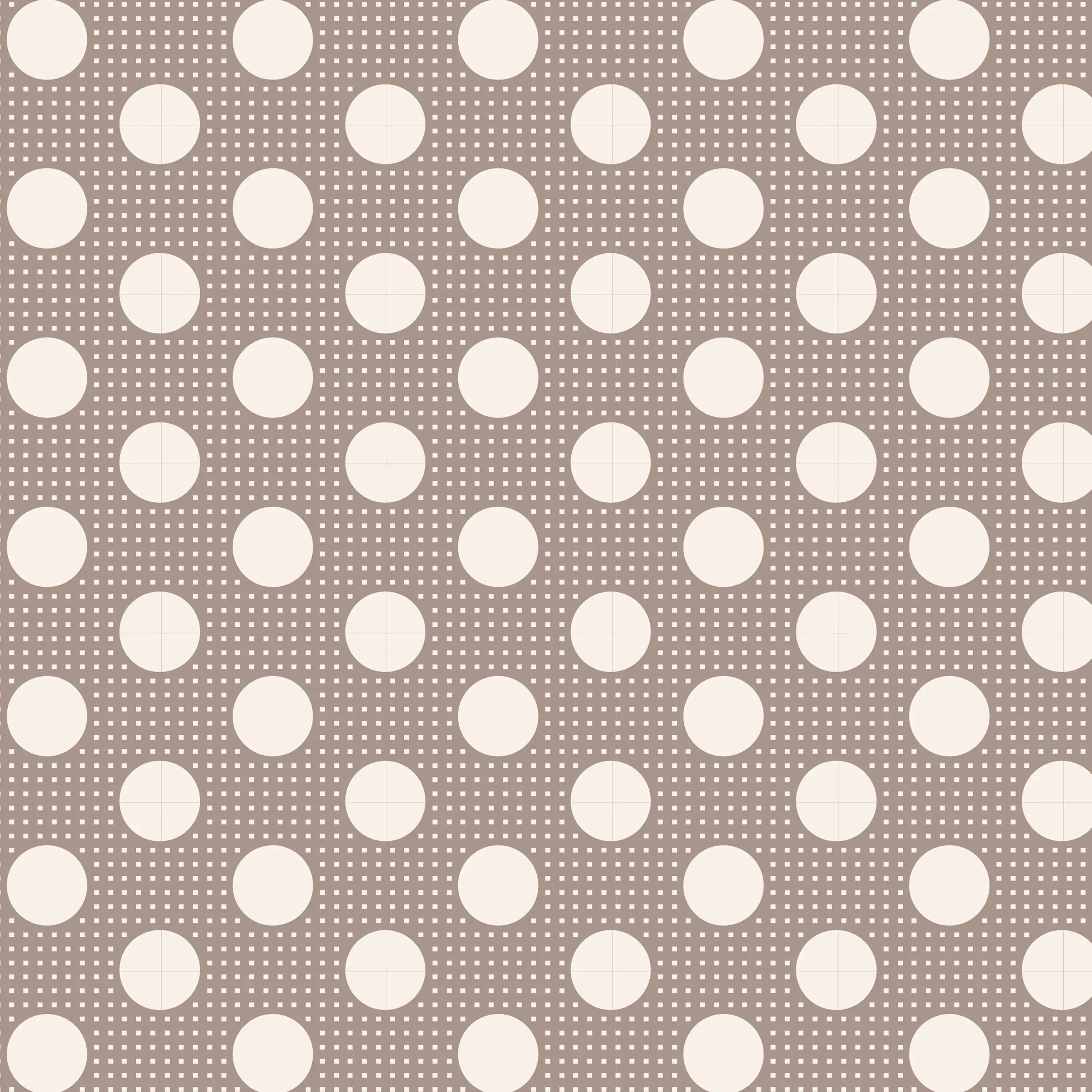 Tilda Grey Medium Dots 100% Cotton Fabric