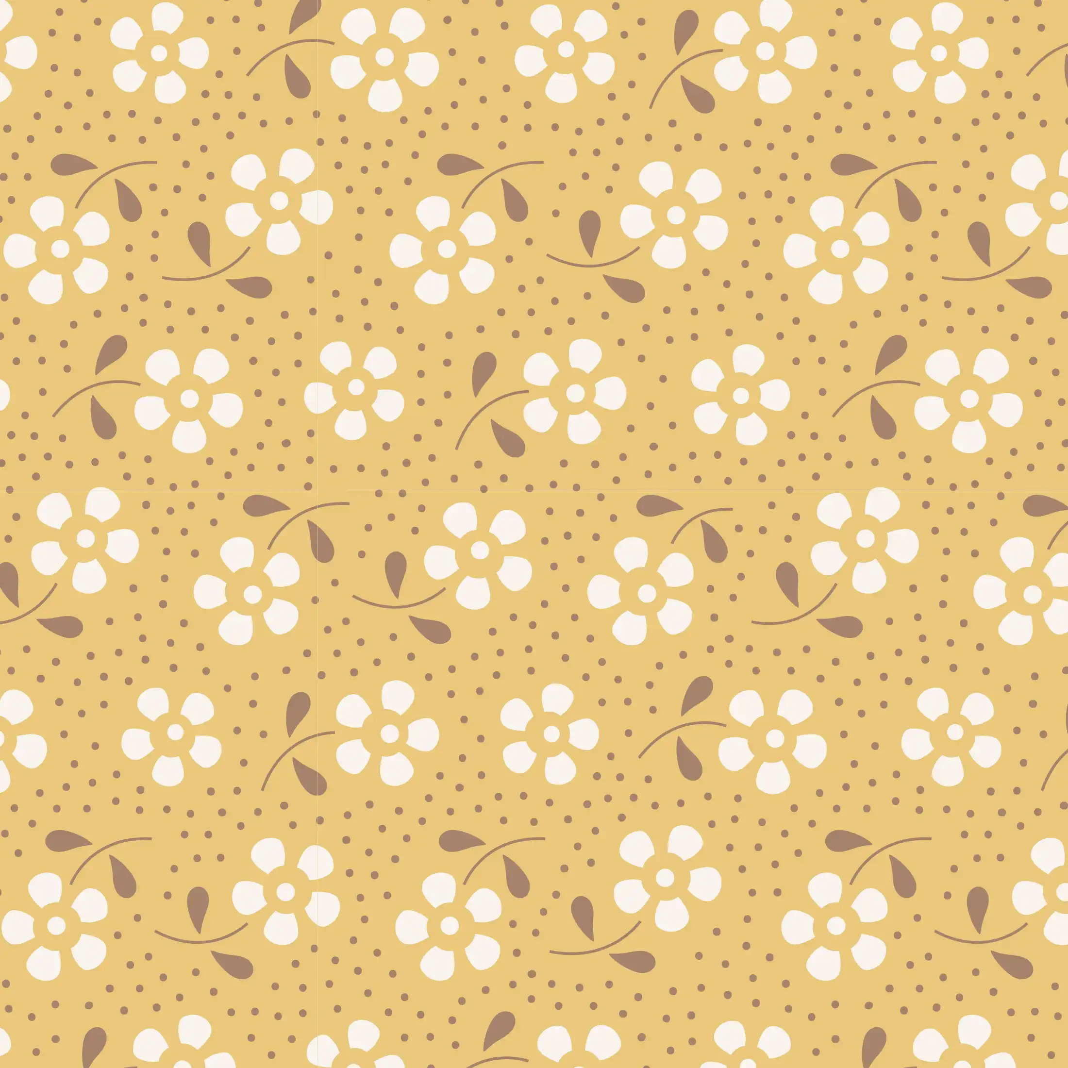 Tilda Honey Meadow Basics 100% Cotton Fabric