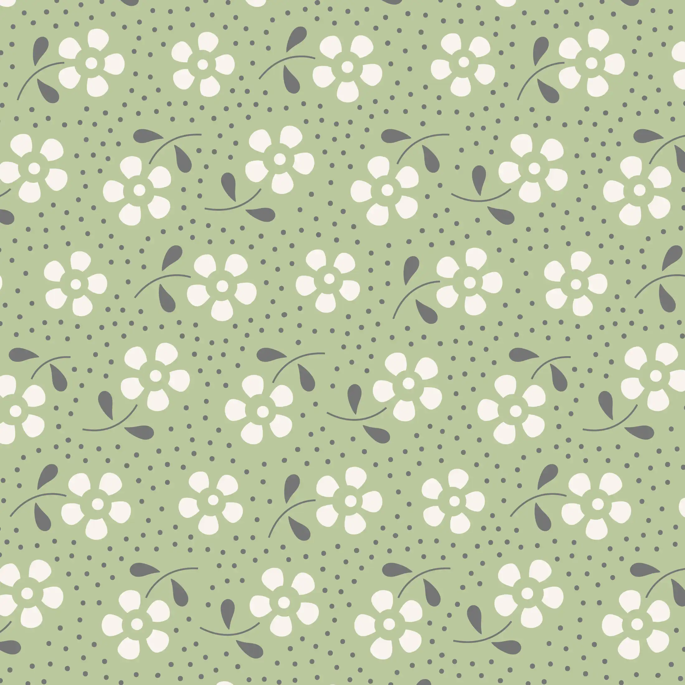 Tilda Pine Meadow Basics 100% Cotton Fabric